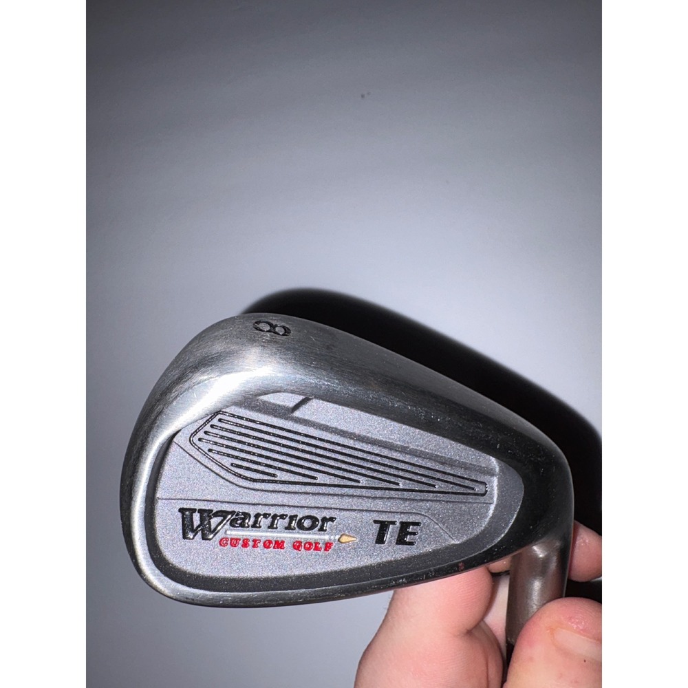 Warrior Custom Golf TE 8 Iron Right Handed Stainless Steel Single Iron RH